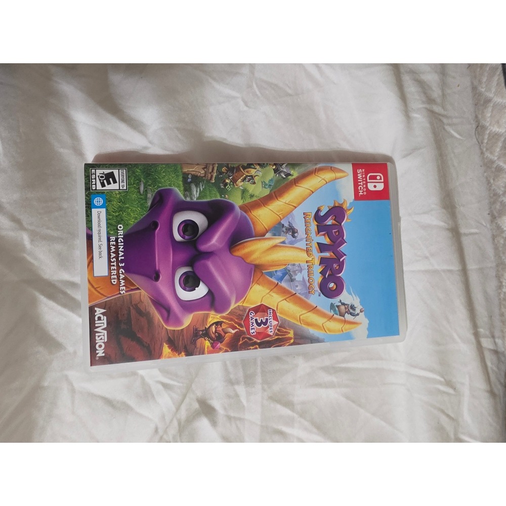 Spyro Reignited Trilogy Nintendo Switch Activision 3 Games Remastered Collection